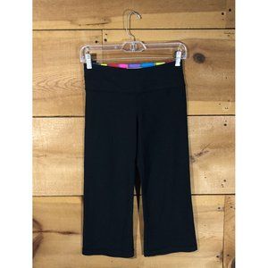 Lululemon Cropped High Waist Yoga Leggings Womens Size 4 (26") Athletic Gym